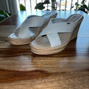 DKNY Crisscross Espadrille Sandals